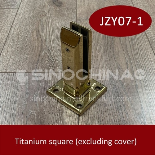 Stainless steel glass base JZY07-1